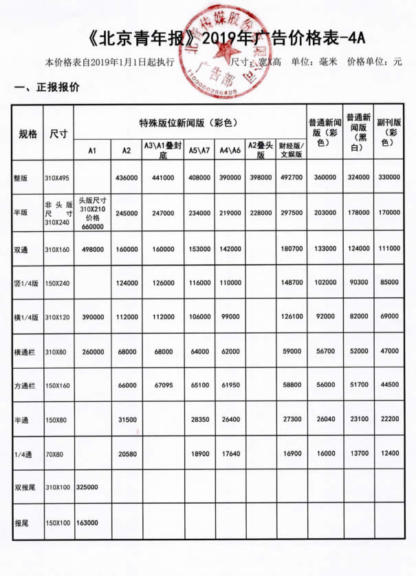 北京青年报广告投放价钱-尊龙凯时